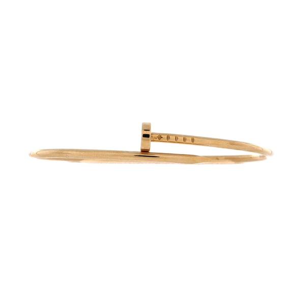 Pre-Owned Juste un Clou Bracelet 18K Yellow Gold Small By Rebag
