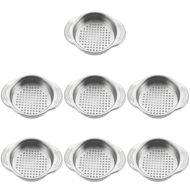 Colador de latas Colador de acero inoxidable 304 Universal 3,2 pulgadas Atún Apto para lavavajillas 7 piezas