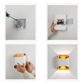 thumbnail image 1 of Lámpara Iluminación interior Decoración de pared Iluminación bidireccional para habitación Balcón Decoración de tocador, 1 of 8