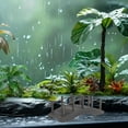 thumbnail image 4 of WHAMVOX Miniature Timber Bridge Bridge Model For Decorative Use Grey 1Pcs, 4 of 7