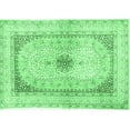 thumbnail image 1 of Ahgly Company Indoor Rectangle Persian Emerald Green Traditional Area Rugs, 8' x 10', 1 of 4