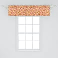 thumbnail image 2 of Ambesonne Garden Window Valance, Botanical Nature Bloom, 54" X 12", Multicolor, 2 of 3