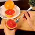 thumbnail image 3 of 5-Piece Grapefruit Spoon, Set of Stainless Steel Grapefruit Spoons, Serrated Edge and Thick Handle, Silver., 3 of 5