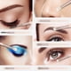 thumbnail image 4 of Juego de 8 brochas de maquillaje para base, corrector, sombras de ojos y rubor, con bolsa de almacenamiento., 4 of 5