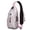 Pink-17, variant on Crossbody Sling Backpack for Women Men Disco Low Poly Pineapple Pattern Shoulder Sling Crossbody Casual Chest Bag for Travel Sports Running Hiking