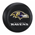 thumbnail image 1 of Baltimore Ravens Black Tire Cover, 1 of 1