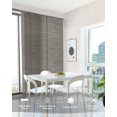 thumbnail image 2 of GoDear Design Adjustable Sliding Panel Track Vertical Blinds 45.8"- 86" W x 96" H, Extendable Sliding Door Blinds for Glass Patio Doors, Large Window Blinds, Trimmable Woven Panel Curtains, Komorebi, 2 of 8