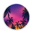 thumbnail image 5 of JingChun Round Printed Beach Towel Microfiber Shawl Beach Towel Beach Mat, Beach Towels Oversized Sand Free Quick Dry Hippie Boho Circle Bath Towel Absorbent Bohemian Beach, 5 of 6