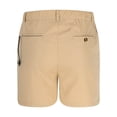 thumbnail image 6 of DDAPJ pyju Mens Solid Athletic Running Shorts Drawstring Workout Gym Shorts Lounge Sweat Shorts with Pockets Khaki S, 6 of 9