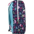 thumbnail image 5 of 15 Inch Pastel Heart Printed Backpack with Matching Velcro Closure Lunchbag, 5 of 8