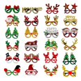 thumbnail image 1 of Gafas navideñas, monturas de gafas para fiesta, decoración navideña, gafas para disfraces para fiestas de Navidad, 1 of 5