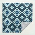 thumbnail image 5 of S4Sassy Green Check & Geometric Printed Dinner Party Table Napkins Cloth Cotton Dinner Cocktail Napkins, 5 of 6