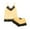Yellow, variant on MIASHUI Women's Camisole Pajama Set V-Neck Homewear Underwear Style Two-Piece Sleepwear Comfortable Loungewear Outfit Yellow,L