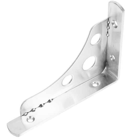 Heavy Duty Steel Shelf Bracket for Floating Shelves - Silver