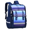 thumbnail image 2 of WAYUTE Backpack for Kids Back to School Large Capacity Backpacks Kindergarten Preschool Pacthwork Color Waterproof Fashion Bookbag Casual Outdoor Travel, 2 of 6