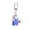 C#2248, variant on Small Keychain Pendant - Durable Alloy Construction, Cute Design, Multi-Use for Keys/Bags/Zippers, Lightweight Accessory (3.2x1.5cm)