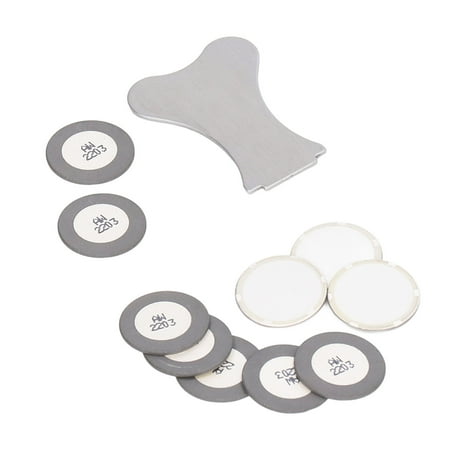 

2024 10Pcs Ultrasonic Mist Maker Ceramic Disc 20mm Atomizer Accessory Set Kit for Humidifier