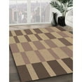 thumbnail image 3 of Ahgly Company Machine Washable Indoor Rectangle Transitional Brown Sand Brown Area Rugs, 2' x 4', 3 of 7