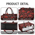 thumbnail image 4 of Large Capacity Tote Bag,Halloween Red Pumpkins Pattern Handbag Fashion Luxury Tote Bag,15.7"x13"x 5.1" Inches,Laptop Compatible, 4 of 6