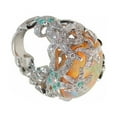 thumbnail image 5 of Bagues Cloutées Rétro Tendance Fleur pour Femmes Bague Élégante et Stylée, 5 of 5