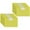 Yellow, variant on CoreLiving Plastic File Folders with Pockets, Heavy Duty Clear Poly Envelopes for Document Storage and Letter Size Paper Organization with Label Holders, Green, 10 Pack
