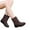 Brown, variant on Wavsuf Winter Boots for Women Wide Chunky Slip Resistant Short Ankle-High Waterproof Brown Shoes Size 37