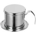 thumbnail image 4 of Qumonin Coffee Filter Stainless Steel Coffee Dripper Cup Coffee Dripper Coffee Making Dripper, 4 of 6