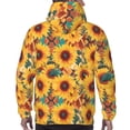 thumbnail image 7 of Salouo Colorful Bohemian Sunflower Pattern Men's Fall Hoodie Sweatshirt,Sport Hoodie with Pockets for Men Pullover Casual Hooded Sweatshirt-Large, 7 of 7