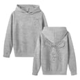 thumbnail image 5 of ANINEO Boys Long Sleeve Hoodie Pants Outfit Sets With Bowknot Letter Print Casual Two Piece Pullover And Joggers For Kids Versatile Child Clothes Sets, 5 of 5