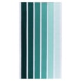 thumbnail image 2 of BNM Faded Stripes Cotton Oversized Beach Towel, Green, 2 of 12
