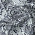 thumbnail image 5 of Ambesonne Floral Window Valance, Detailed Bindweed Flowers, 54" X 12", Blue Grey Night Blue, 5 of 5