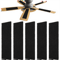 thumbnail image 5 of Ceiling Fan Filters for Blades 5-Pack Set Air Filters with Activated Charcoal Odor Eliminator & Air Purifiers, 5 of 10
