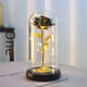 thumbnail image 3 of Rosa de plástico con forma de flor dorada, regalo de rosa, rosa acrílica, simulación de rosa, regalo de cumpleaños y San Valentín al por mayor, 3 of 6