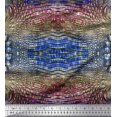 thumbnail image 1 of Soimoi Poly Georgette Fabric Snake Animal Skin Print Fabric by The Yard 42 Inch Wide, 1 of 3