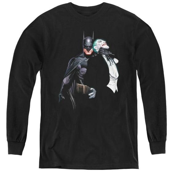 Batman - Joker Choke - Youth Long Sleeve Shirt - X-Large