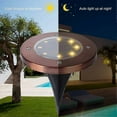 thumbnail image 2 of GTB Solar Ground Lights, Aled Light Led Garden Pathway Outdoor Waterproof In-ground, 2 of 5