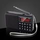 thumbnail image 1 of Radio portátil FM/AM(MW)/SW/USB/Micro-SD/MP3 con botones grandes y pantalla grande, recargable, 1 of 3