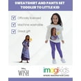 thumbnail image 4 of Disney Wish Asha Star Toddler Girls Fleece Sweatshirt and Pants Set, 4 of 5
