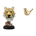 thumbnail image 1 of Escultura De Fusión De Pájaro Tigre Majestuoso, Figura De Animal Moderna Para Sala De Estar, Entrada, Estantería, Mesa, Oficina, Pasillo, Decoración Del Hogar, Adorno, 1 of 8