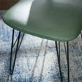 thumbnail image 4 of Pemberly Row Chaise de Salle à Manger Arrière en Lin 2 en Vert, 4 of 4