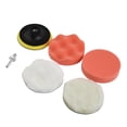 thumbnail image 4 of 6pcs/Set Car Polishing Pads Polished Plates Kit With M10 Drill Adapter, 4 of 9