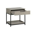 thumbnail image 4 of Sunpan Rebel 23.5" Contemporary Wood and Iron Nightstand in Gray/Black, 4 of 6