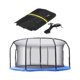 thumbnail image 1 of Red de Seguridad para Trampolín FSDIYU 3,66 m (12 ft) Negro, 1 of 7