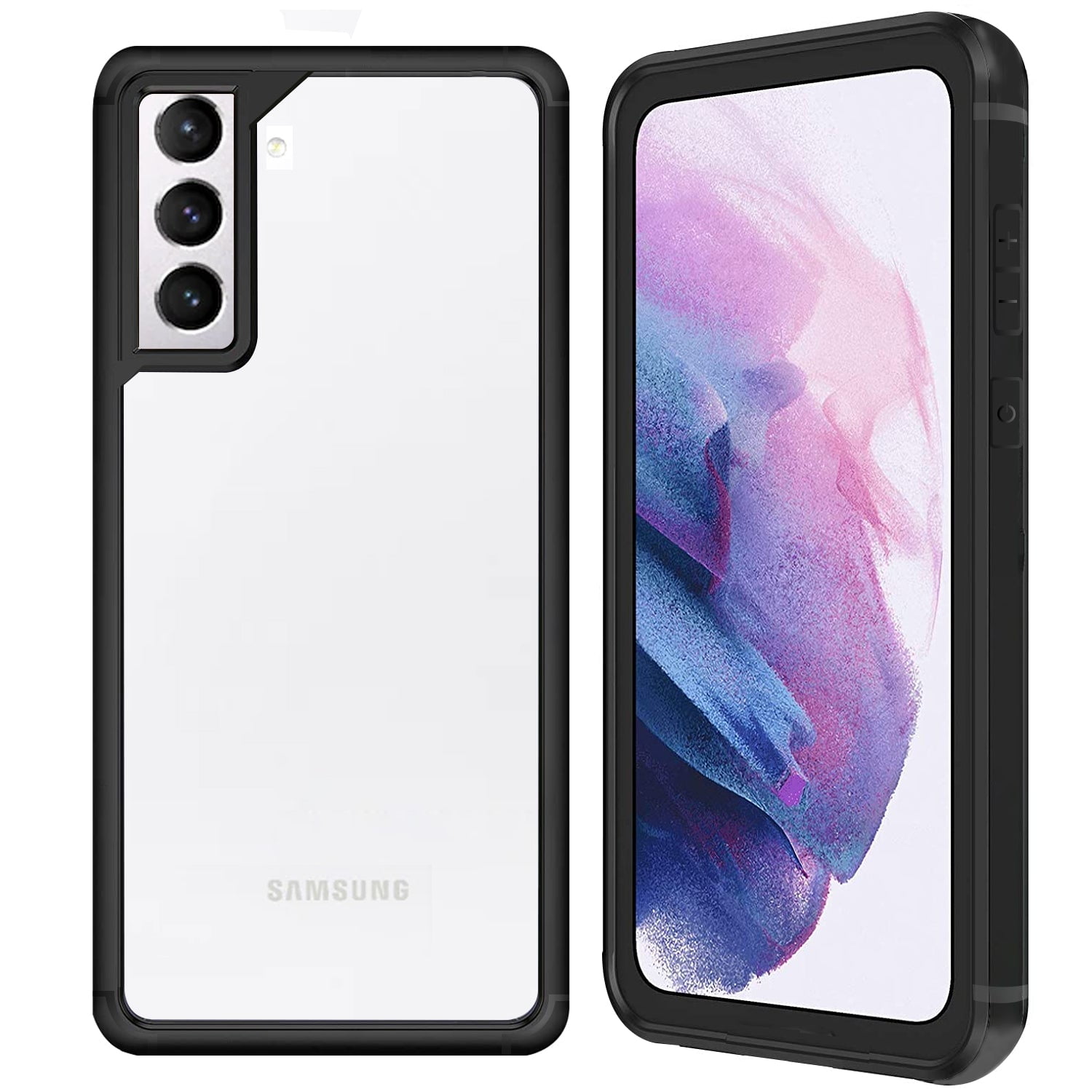 Samsung Galaxy S21 Case, Slim Transparent and Scratch Resistant Case Compatible to Samsung Galaxy S21