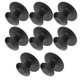 thumbnail image 1 of OULII 8Ud Adhesivos Redondos Para Cajones Y Puertas De Cocina Y Clóset Estilo Europeo Negro, 1 of 7