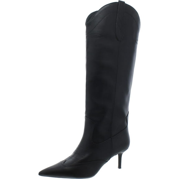 INC Womens Hayleigh Faux Leather Knee-High Boots