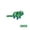 Green, variant on 3D Printed Articulated Fancy Rat Mouse Figurine Set Flexible Joint Rodent Sculptures for Stress Relief and Desktop Decoration Fluorescent Green