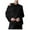 Black-C, variant on Osmanthus Needle Knitted Cardigan Sweaters for Women Autumn Winter Korean Round Neck Solid Color Loose Jacket 2025 for Women Black-C,One Size