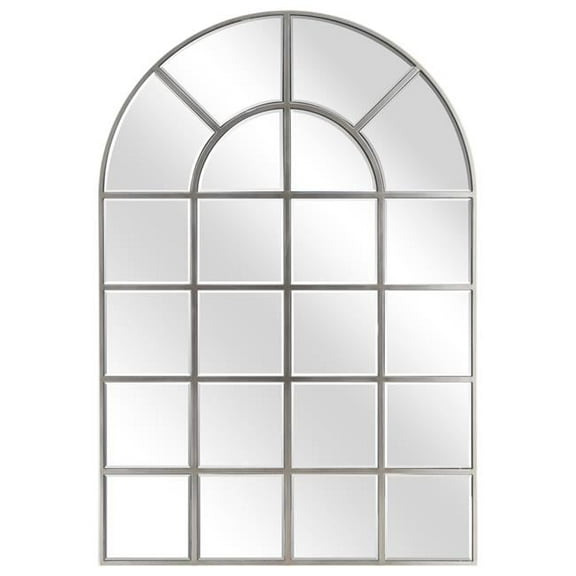 Empire Art Direct MDF Base Covered with Beveled Arch Window Wall Mirror - 0.25 in. Beveled Edge 30 x 44 in.