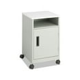 thumbnail image 3 of Steel Machine Stand w/Compartment One-Shelf, 15.25w x 17.25d x 27.25h, Gray, 3 of 3